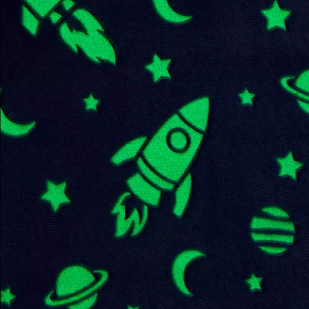 NWT Glow in the Dark Blanket Throw